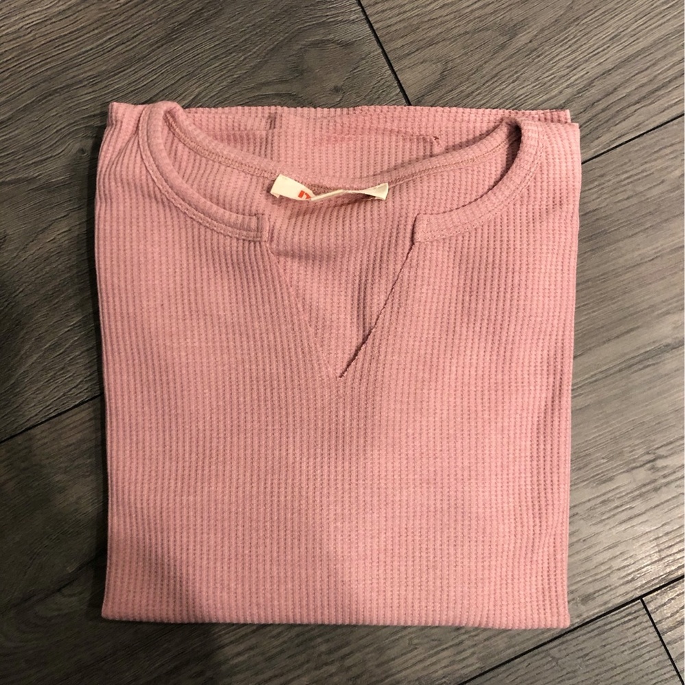 BRITNEY Light Thermal Knit Wide Sleeve Top - Picture 3 of 3